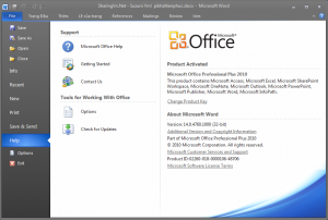 microsoft office 2010 small business
