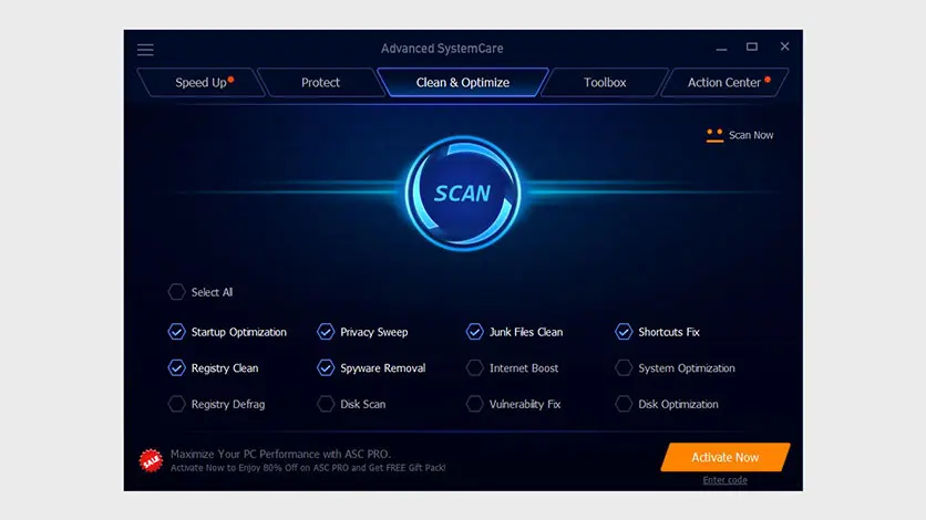Advanced SystemCare Ultimate 17.2.0.191 Crack + Serial Key