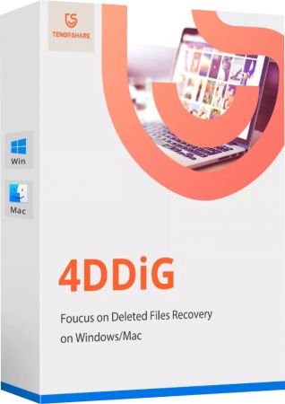Tenorshare 4DDiG 9.9.1.6 Crack + Registration Key